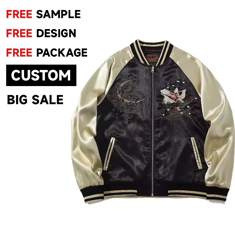 Starter Street Print Bomber Varsity Jackets Casual Letterman Embroidered Winter Jacket  For Men