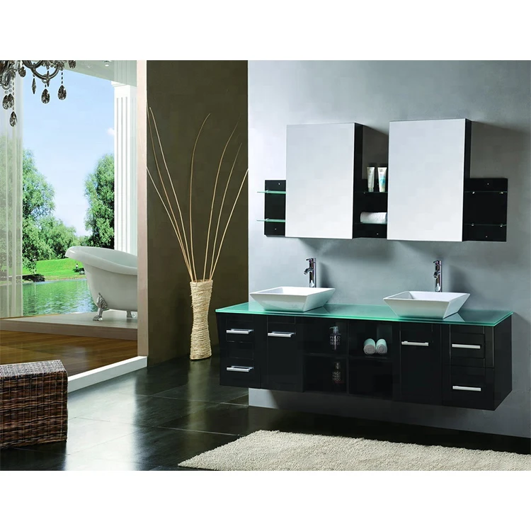 Wholesale Italian style modern bathroom furniture washing machine bathroom cabinet