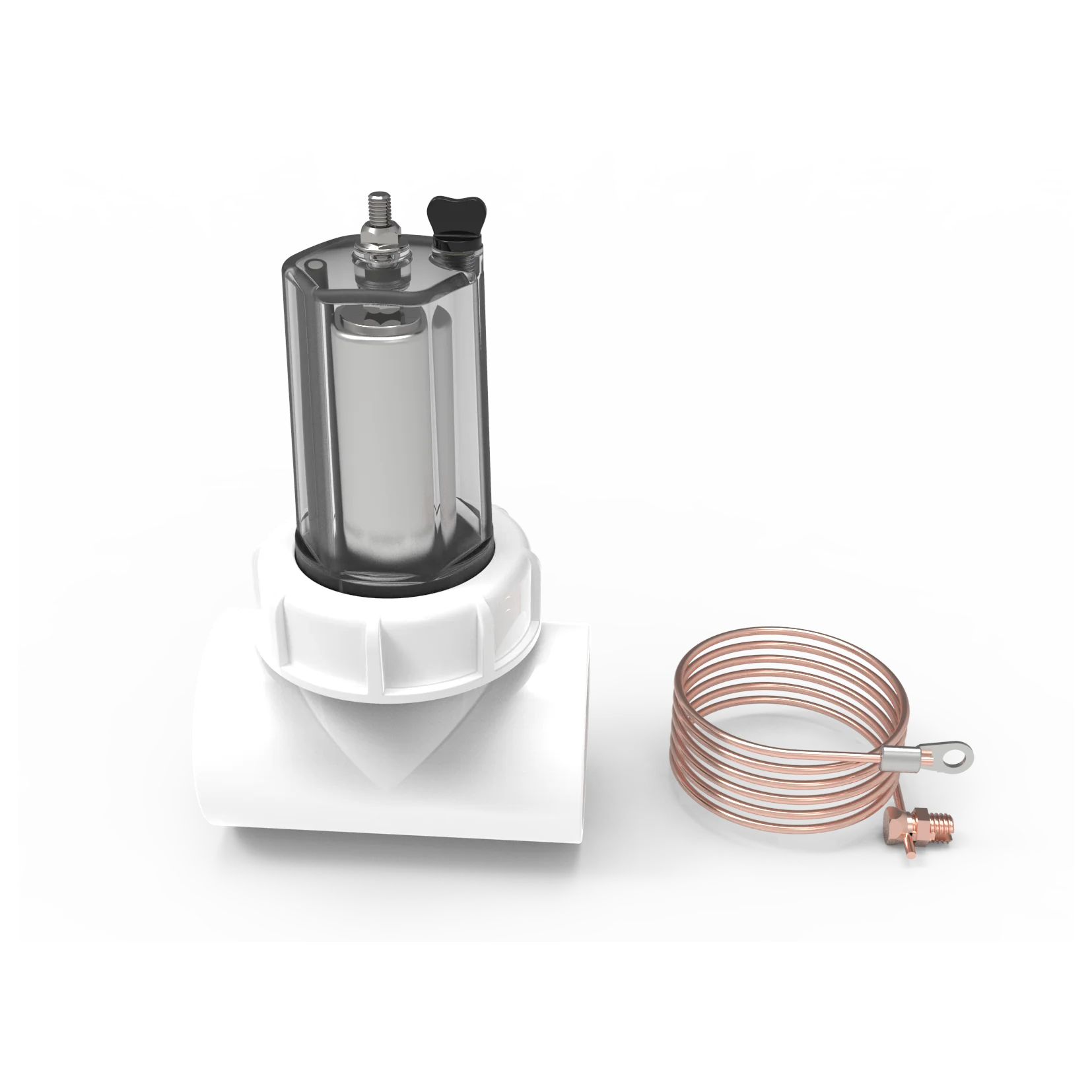 Встроенный цинковый анод для помощи и защиты металлических деталей от электролизного повреждения для бассейна