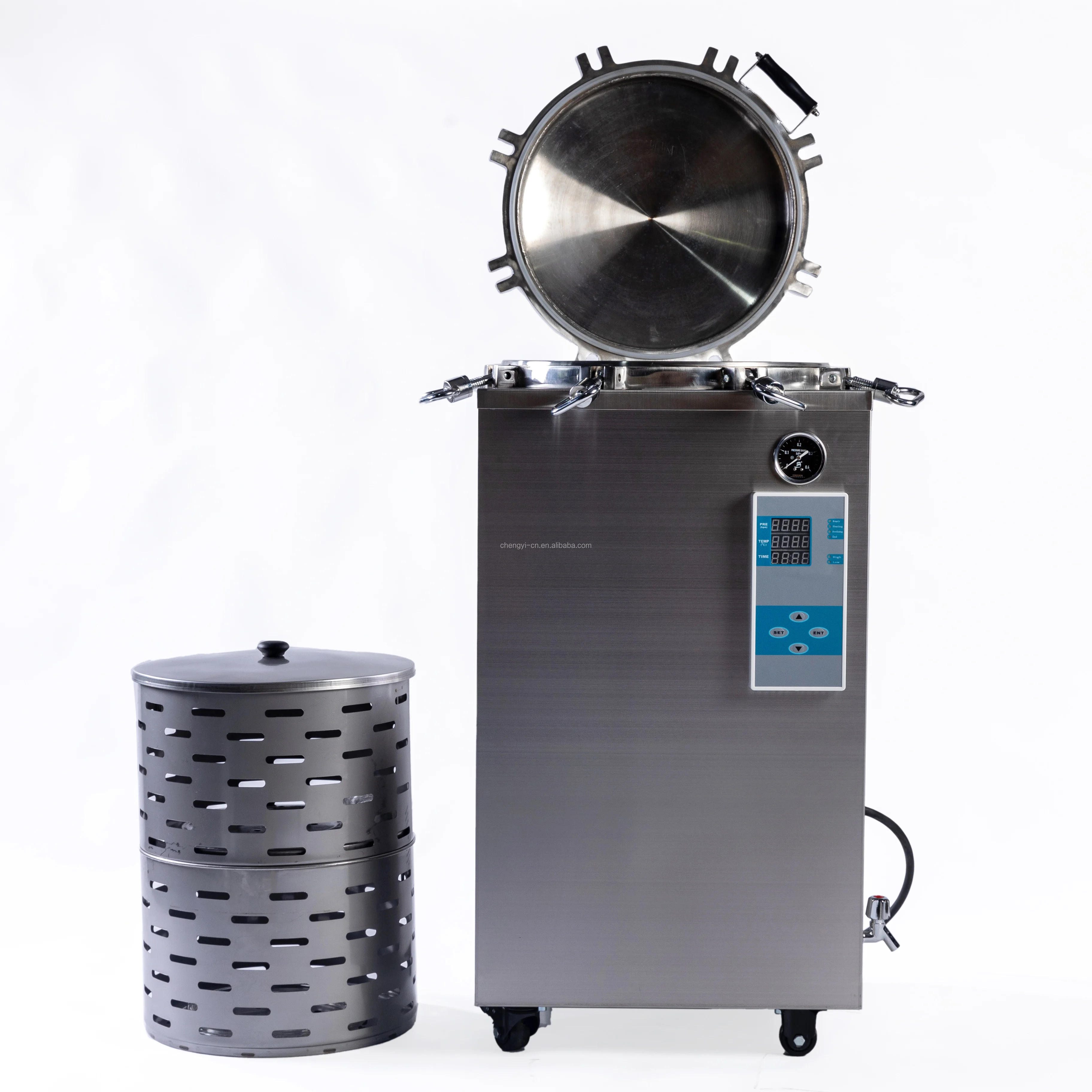 150 liter autoclave machine pressure steam sterilizer automatic type 150 liter sterilizer for medical clinic industrial