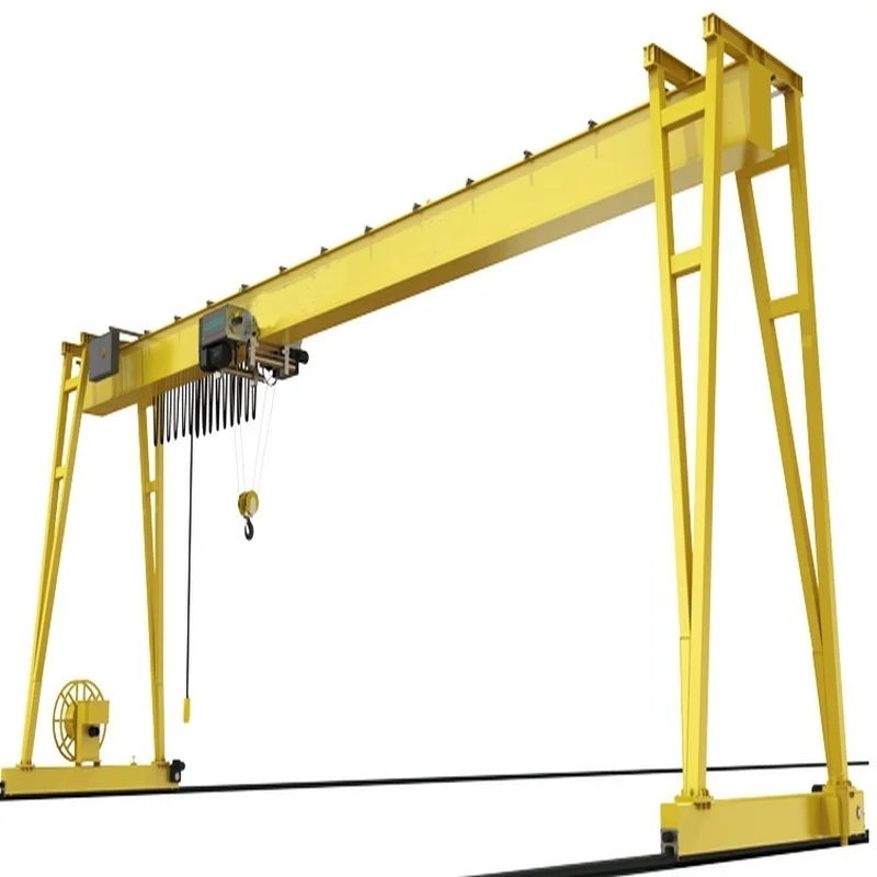 25ton 30ton 50ton rail mounted mobile mini portable gantry crane price