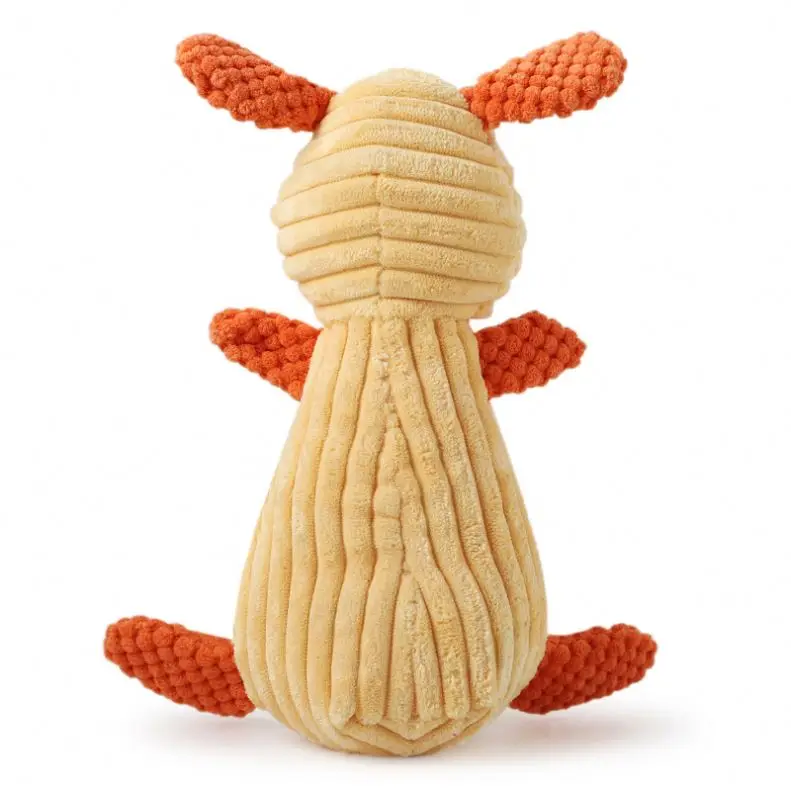 Stuffed Animal Dog Chew toy Plush Chew Rabbit Pig Elephant Shape Squeaky Interactive Dog Toy