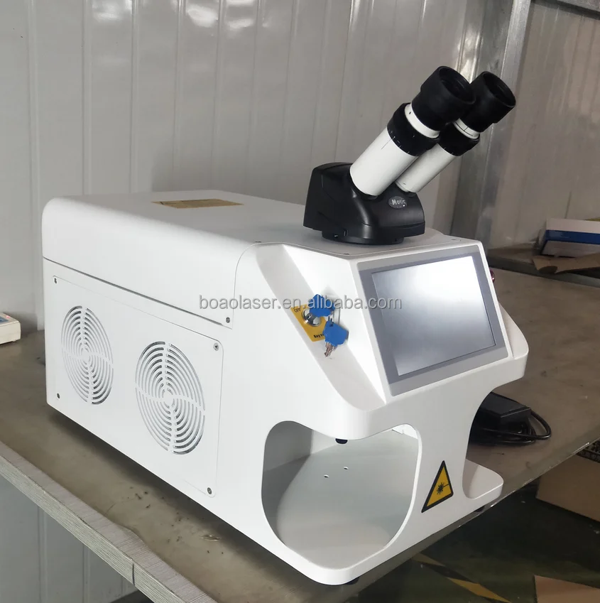 small Desktop Jewelry Laser Welder 60W 100W Gold Silver Platinum Jewelry Laser Spot Welding Soldering Repairing Machine