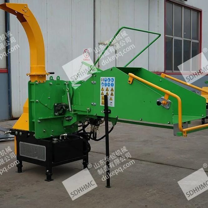 CE Approved Factory Price 3 Point Hitch Hydraulic PTO Driven WC8 Wood Chipper Shredder