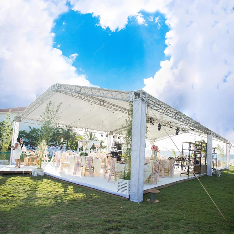 Giant Stage High Quality Aluminum Stage Lighting Truss Roof Systems DJ Truss Stand Portable Decoration Light Truss for Wedding