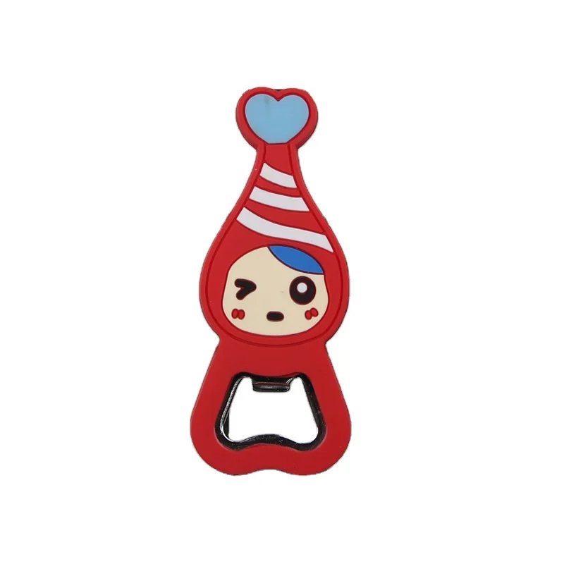 Новинка, пластиковая открывалка для бутылок из мягкого ПВХ, открывалка для бутылок пива, бара, открывалка для бутылок вина