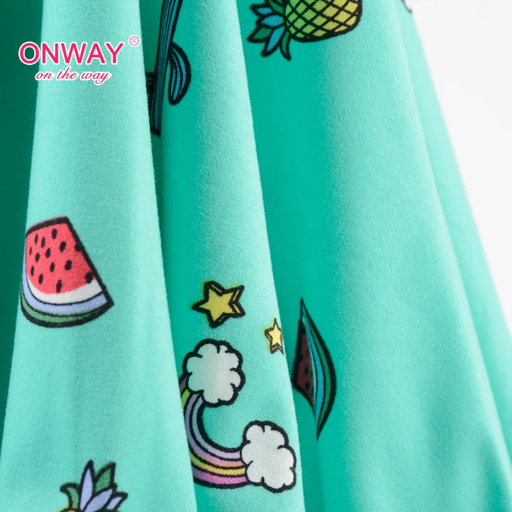 Новый дизайн, элегантная мягкая приятная на ощупь матовая ткань джерси с принтом на заказ