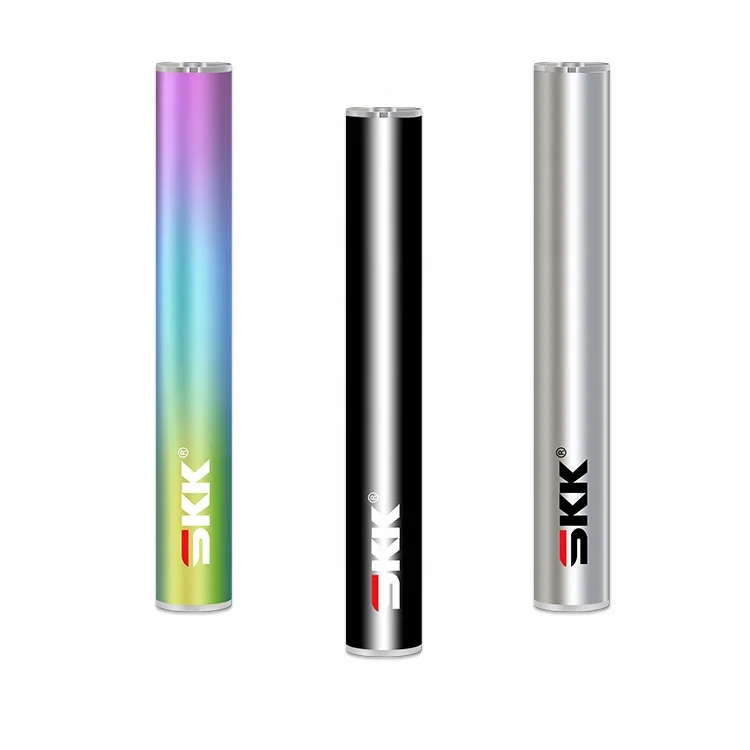 
Grey High End 510 Ceramic Coil USB Charging Miniature E-Cigarette Pen 510 Thread Cartridge 