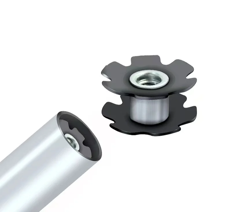 Wholesale 28.6mm stainless steel round tube Star Nut