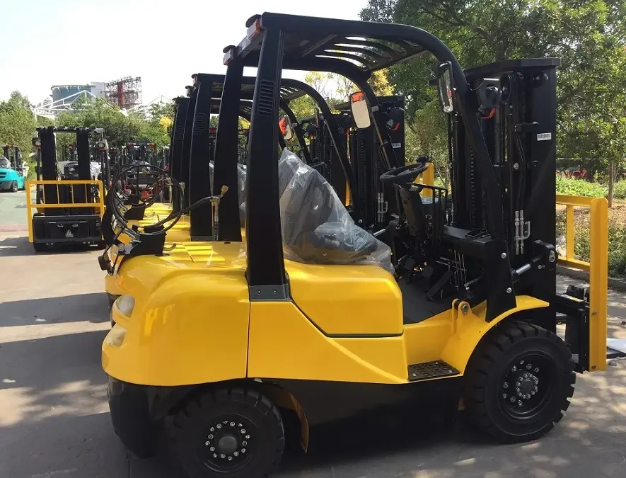 Euro 5 emission standard 3.5ton LPG forklift truck with CE