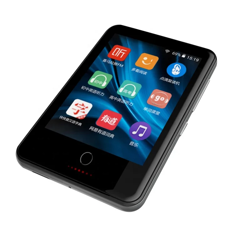 
Hot Sale Fashion 2.8 Inch Mp3 Player With Music Play And Video Play student learning machine logo print MP4 