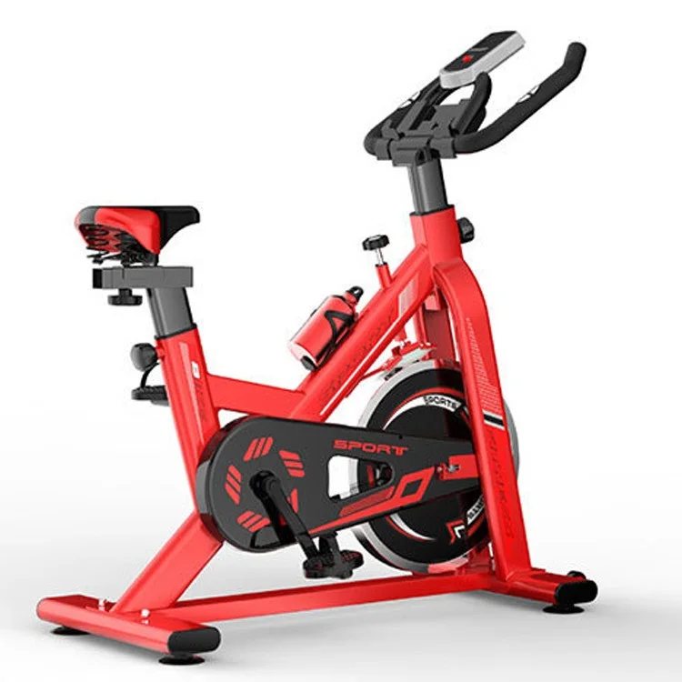 
Заводская цена, светодиодный цифровой дисплей, инструмент для упражнений в помещении, динамический велосипед, домашний фитнес велосипед с пульсометром и бутылкой  (1600200617865)