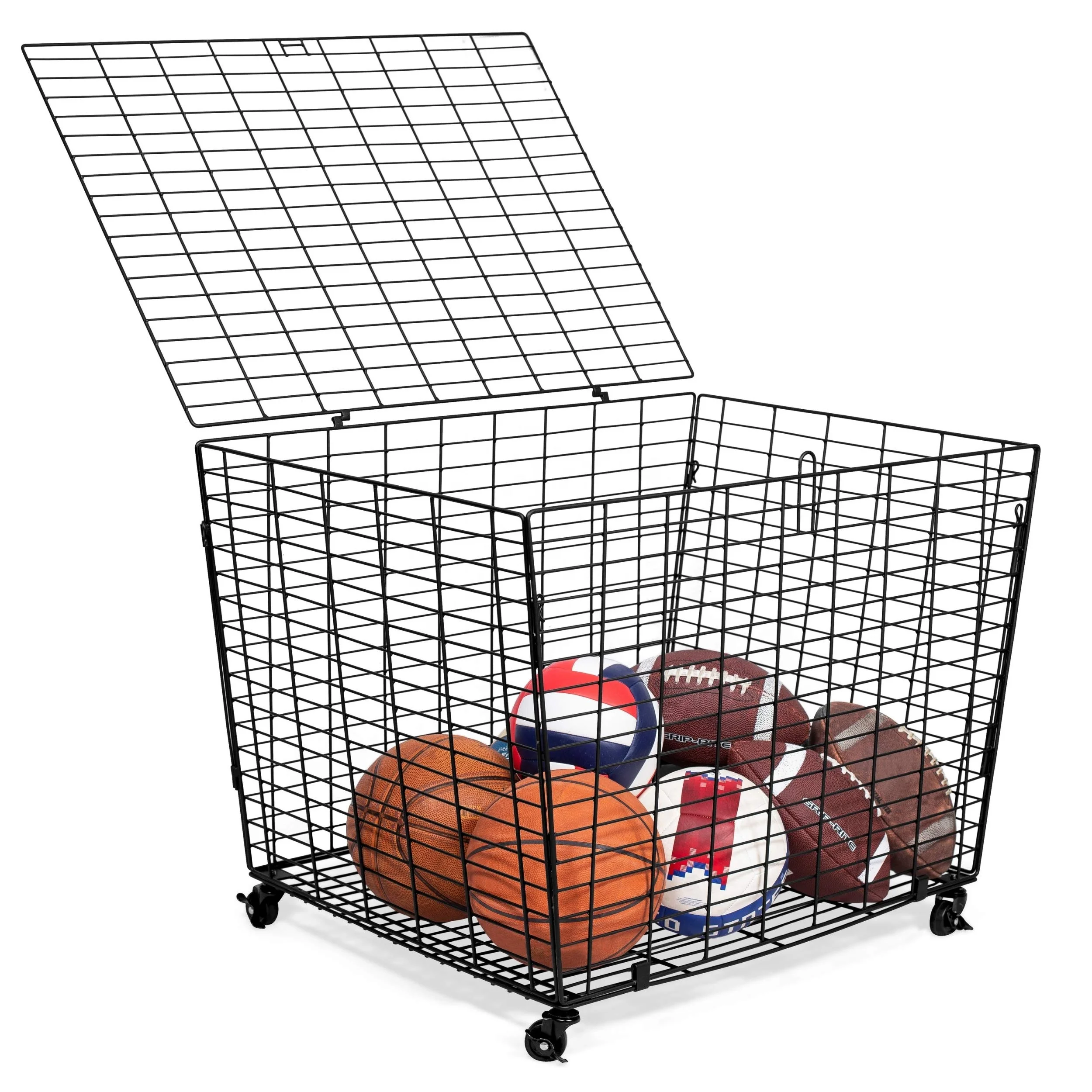Sport Ball Storage Rack Garage Organizer