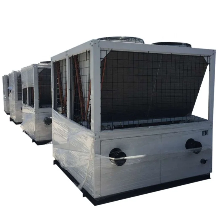 Best price industrial air cooled screw chiller chilling equipment with high efficiency