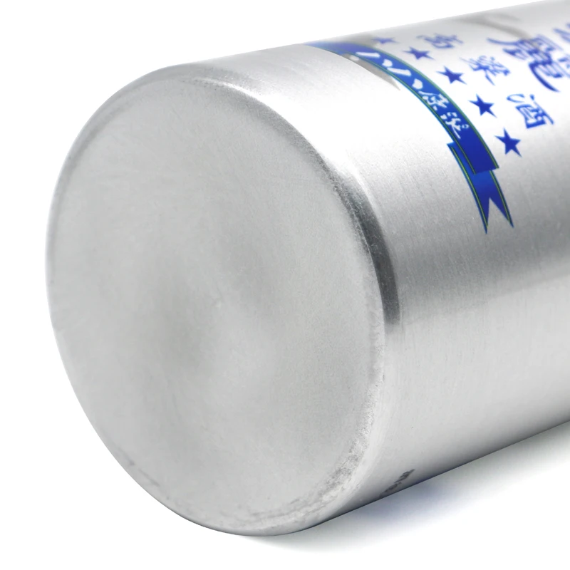 Super September Quick Shipping Custom Color Aluminum Beer/ Wine/Whiskey/Vodka Bottles with Free Sample