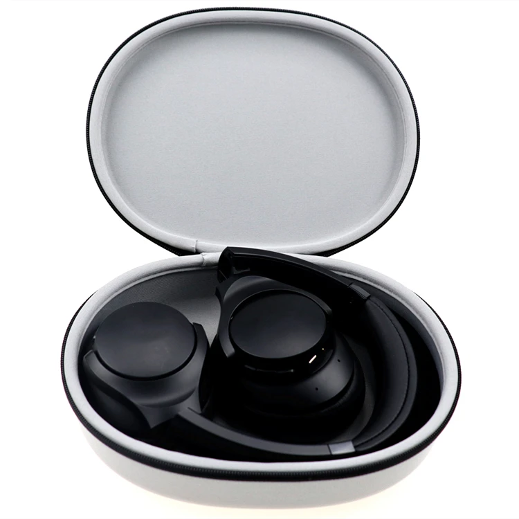 Custom Manufacturing EVA Hard Cover with Zipper Waterproof Case for Headphones for Travel