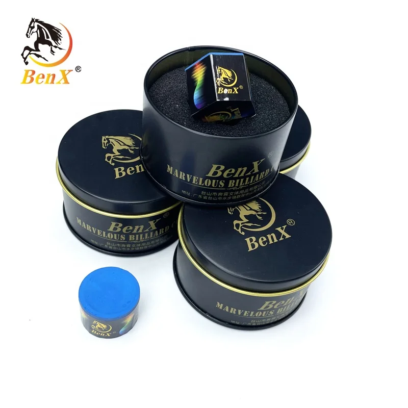 BenX Marvelous Professional Chalk One Piece Blue Chalk Great Quality For Billiards