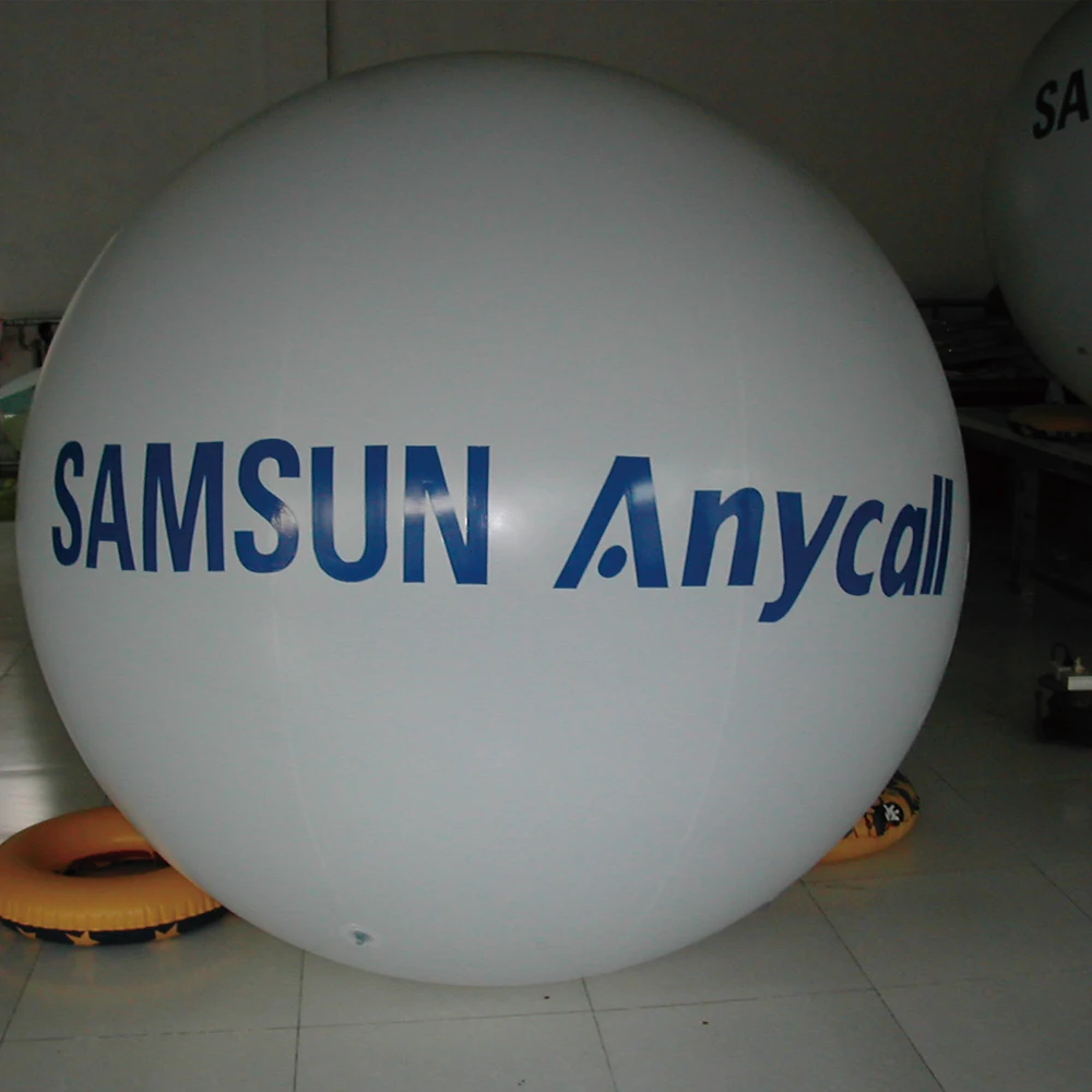 outdoor inflatable color beach ball / pvc inflatable balloon