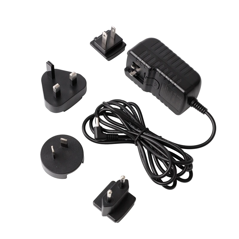 220v to 110v 6v 1000ma ac dc charger adapter with connector