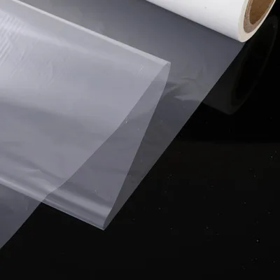 Hot Peel Dtf A4 Plastic Metallized Glossy White Pet Release Film Dry Erase Clear Transparent Pet Protective Film Dtf In Roll