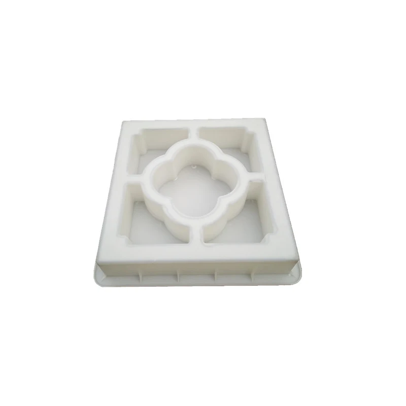 Unique design hot selling antique copper coin sunflower hollow flower window concrete injection plastic moulds
