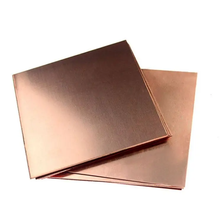 99.9% C52485 metal purple copper sheet 4x8 supplier 0.3mm 3mm 5mm 10mm 20mm thickness pure red C52485 copper plate