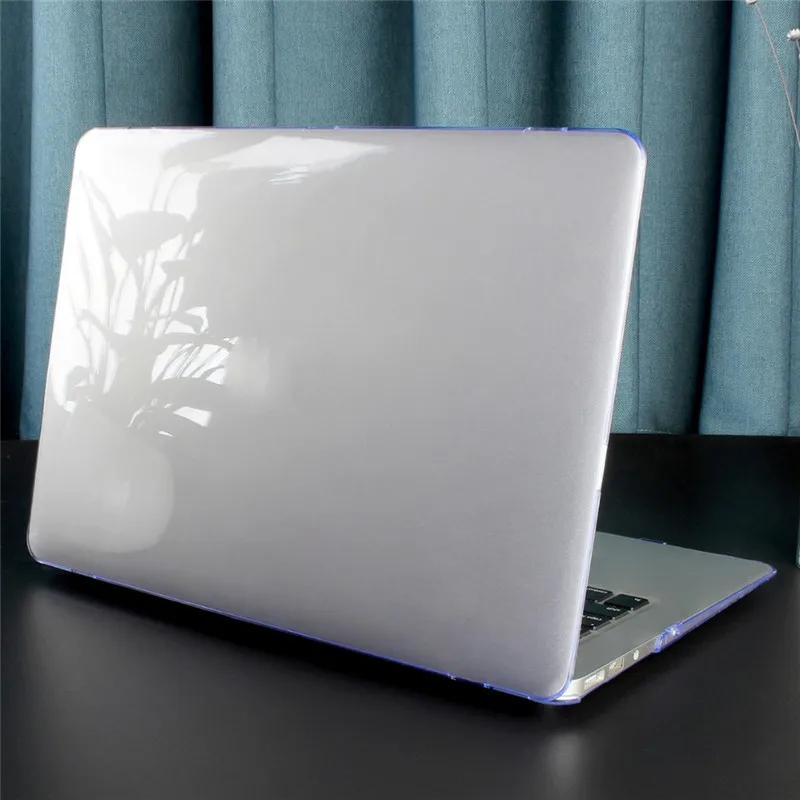 Laptop Case for Macbook M1 Chip Air Pro Retina 11.6 12 13.3 15.4 16 Inch Crystal Clear Hard PC Laptop Shell
