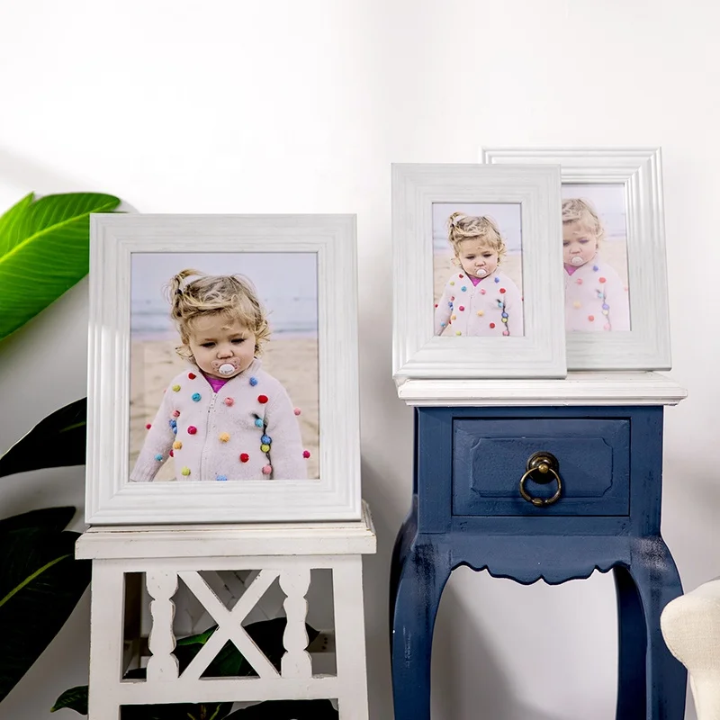 EAGLEGIFTS пользовательский День матери 4x6 5x7 6x8 белая фоторамка настольная или настенная для фотографий ПВХ Marcos De Fotos