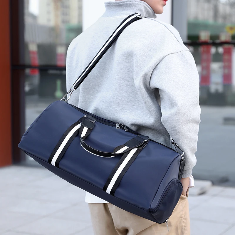 
Durable Travel Bag With Shoe Compartment Gym Sports Bag 