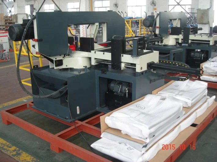BS-460GB  TTMC Semi CNC Metal Cutting Band Saw, CE Standard Saw Machinery
