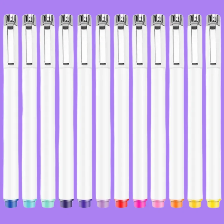 KHY 24 Colors Sketch Calligraphy For Paint Art Fine Point Liner Custom Draw Fineliner Set Of Permanent Ink Marker Pen