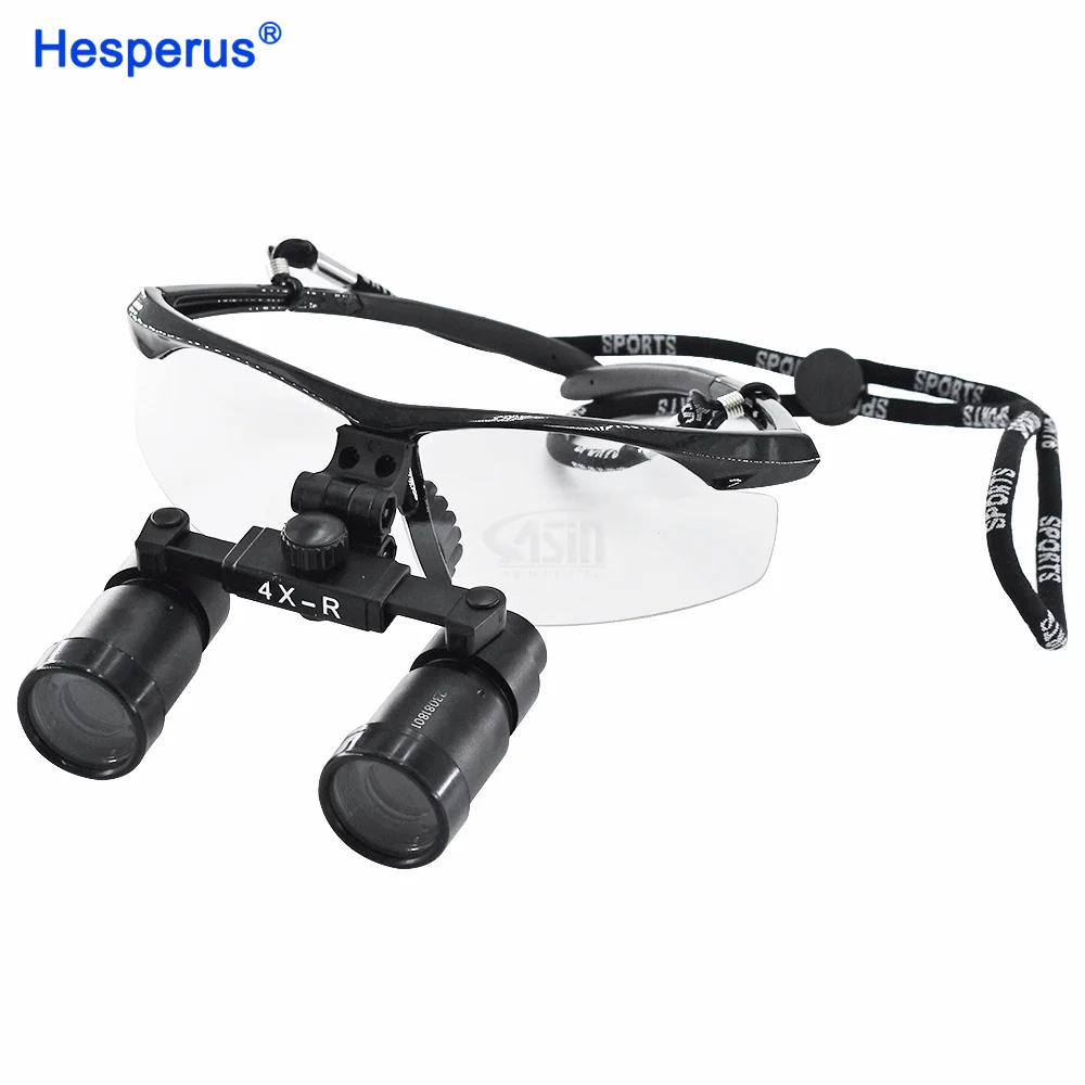 4X 5X 6X 8X High Magnification Dental Instruments Dental Loupes with 280-600mm optional working distance