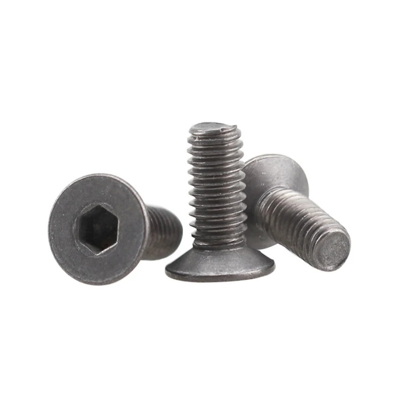 M2 M3 M4 M6 Stainless Steel SS304 316 A2 A4 Customised DIN7991 allen Socket Countersunk Flat Head Bolt Machine Screw
