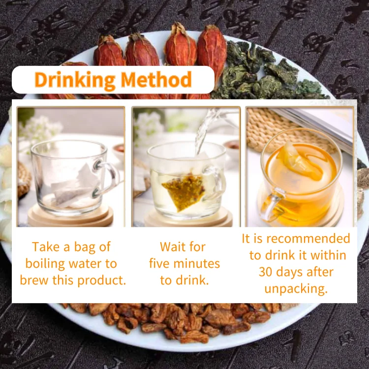 People with high purines hot selling Authentic hot selling organic mulberry leaf  chicory tea