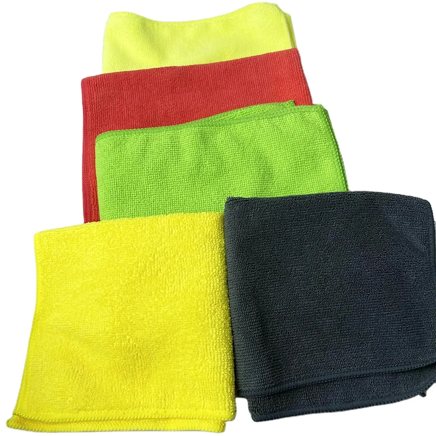 Hot Sale Microfiber Customized Absorbent Thick Dish Cleaning Cloth in Kitchen Cleaning Rags Cellulose Dish Towel