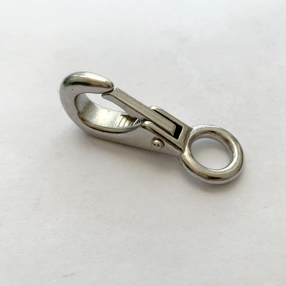 Stainless steel Fix Swivel Eye Bolt Snap Hook