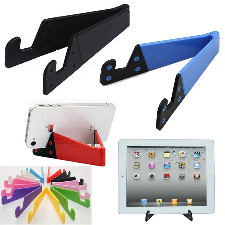 Lazy flexible universal cell mobile tv desk stand bracket foldable phone holder