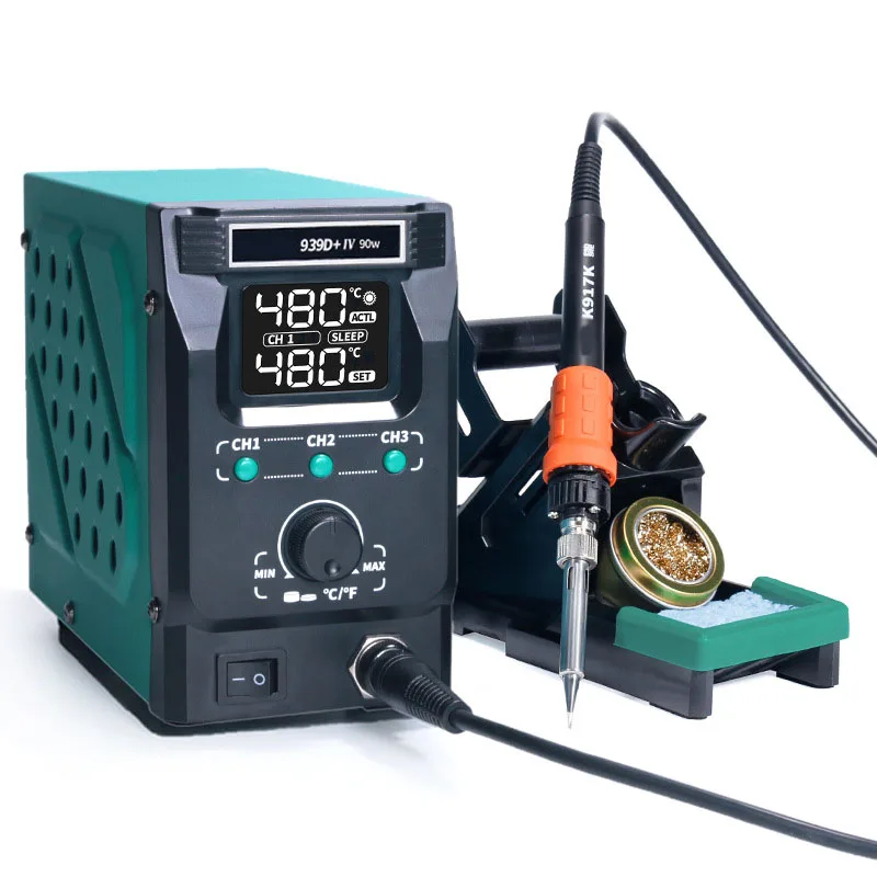 high frequency digital display high power constant temperature welding station big spot Thermostatic soldering station