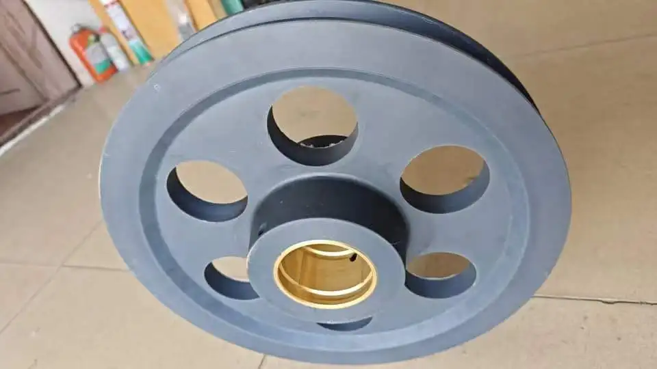 Tower crane wire rope pulley & Nylon pulley of crane, 490*90*120mm,  8kg