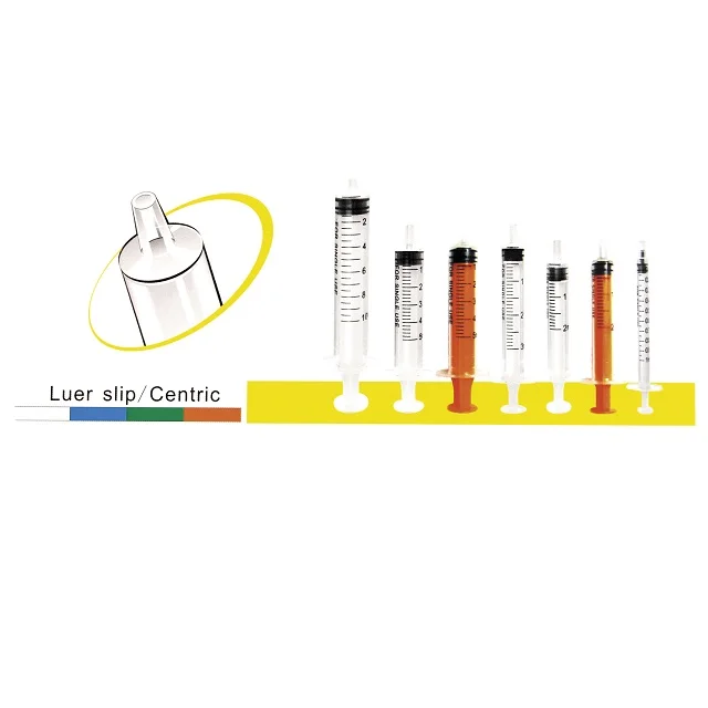 Factory Price Of Luer Slip/Centre 5ml Disposable Syringes With CE&ISO Certification (MT58005004)