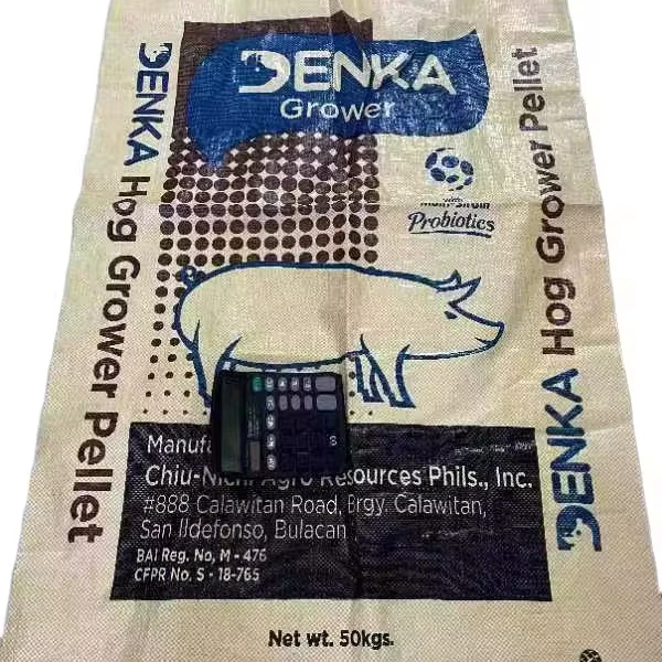 Manufacturer of Large-Sized Grey PP Snake Skin Woven Bag for Thickened Express Delivery and Moving Packaging, Ideal for Cement