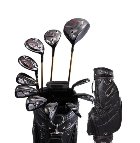 Специальный комплект с золотым покрытием и мужские клюшки среднего уровня Питер Аллис для гольфа