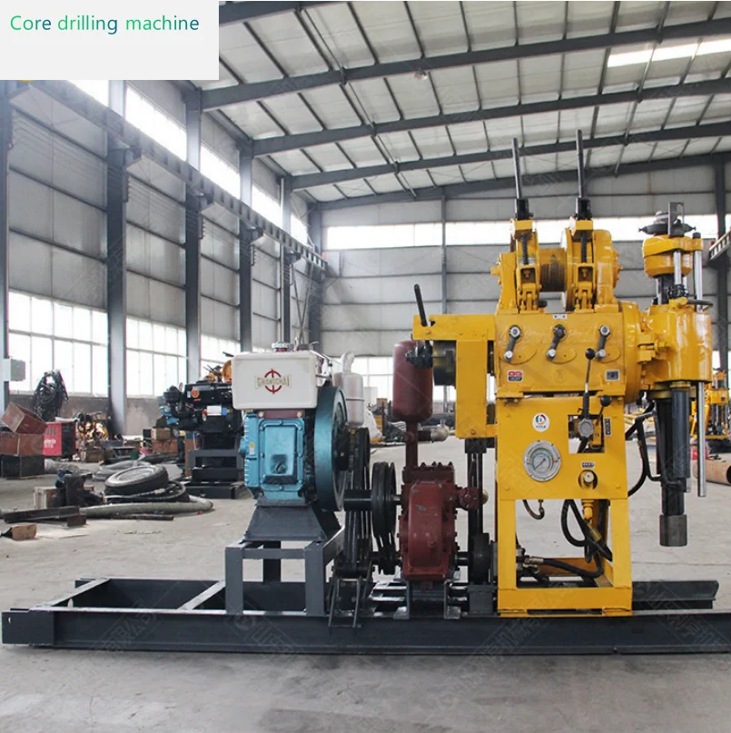 water well drilling machine 500 meter / drill machine borehole / household water well drilling rig