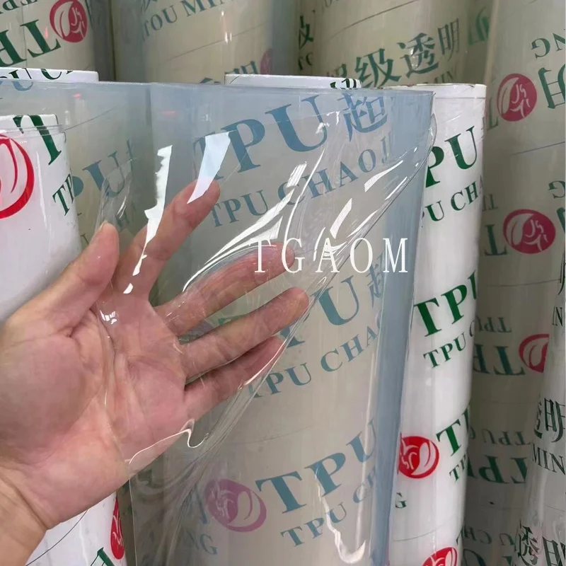 Transparent pvc waterproof  high quality  pinafore  large pocket unisex stylist clear apron for baking and barber shop