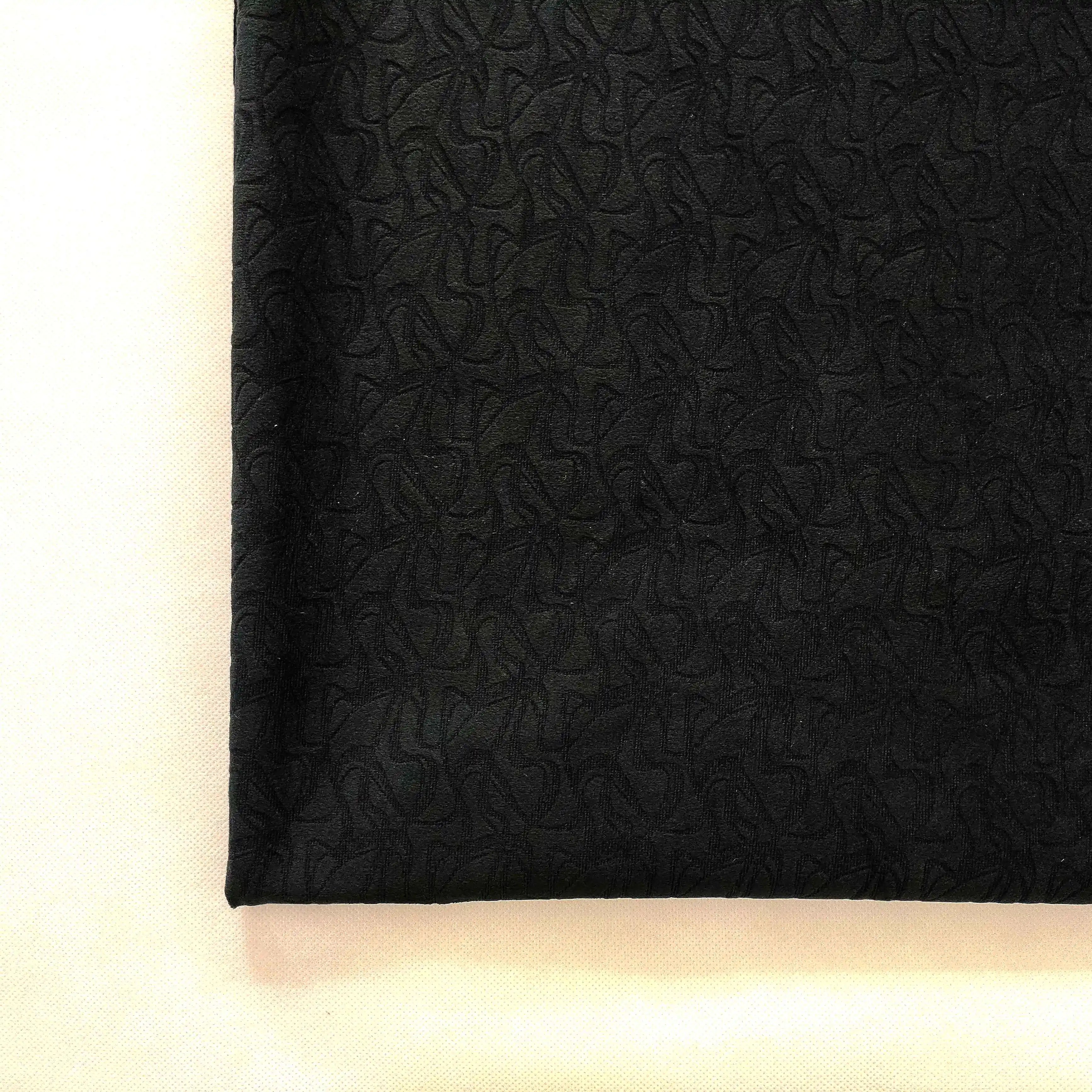 Factory Hot Sale and New Design 100% Polyester Velvet Burnout Fabric with Foam for Car Seat Cover/Sofa Cover/Bus Seat/Furniture