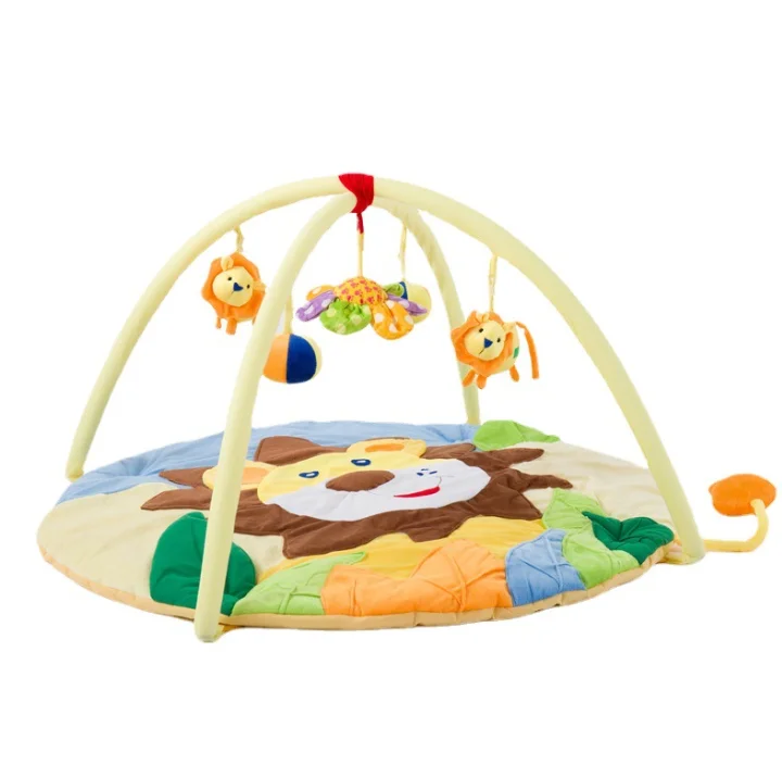 Полнолуние, подарок, съемные игрушки, животное, Лев, детское игровое одеяло, коврик для ползания, обучающая музыкальная рамка для фитнеса, спортивный коврик