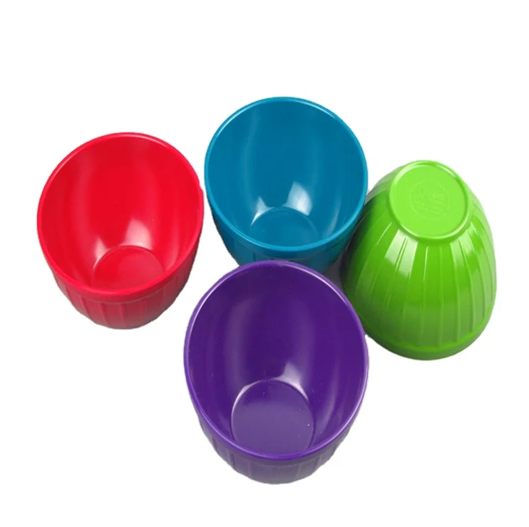6' China factory supply sale price economic colorful melamine plastic serving bowls