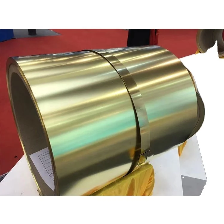 Factory Direct Sale High quality ASTM brass coil / brass strip