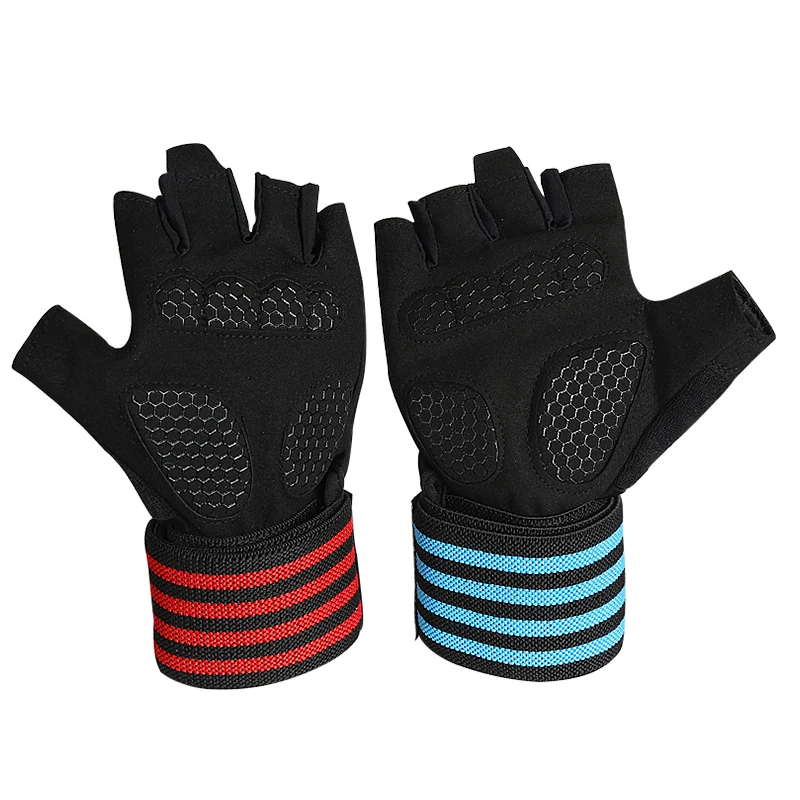 Workout Gloves for Men and Women Gym Weight Lifting Gloves with Wrist Wrap Support