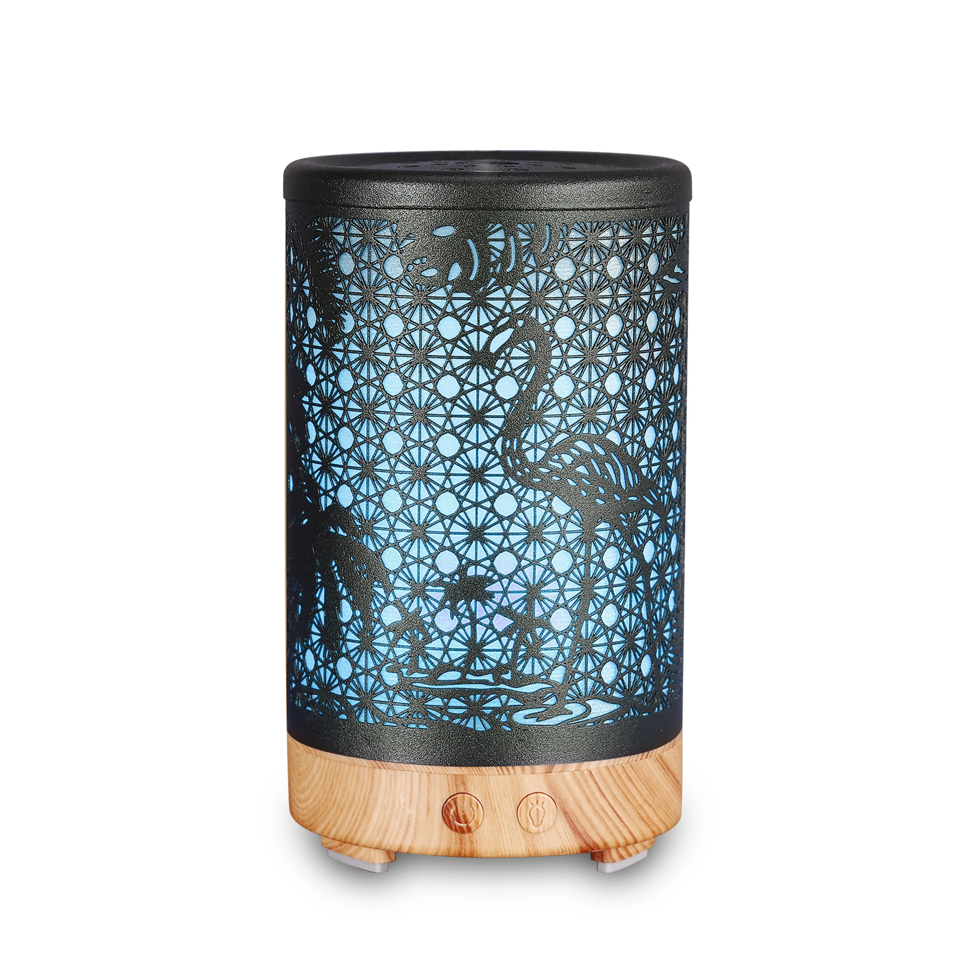 Ультразвуковой металлический увлажнитель воздуха, аромадиффузор, диффузор эфирного масла, аромадиффузор с дистанционным управлением